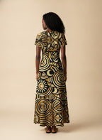 Sahara Short Sleeve Maxi Dress