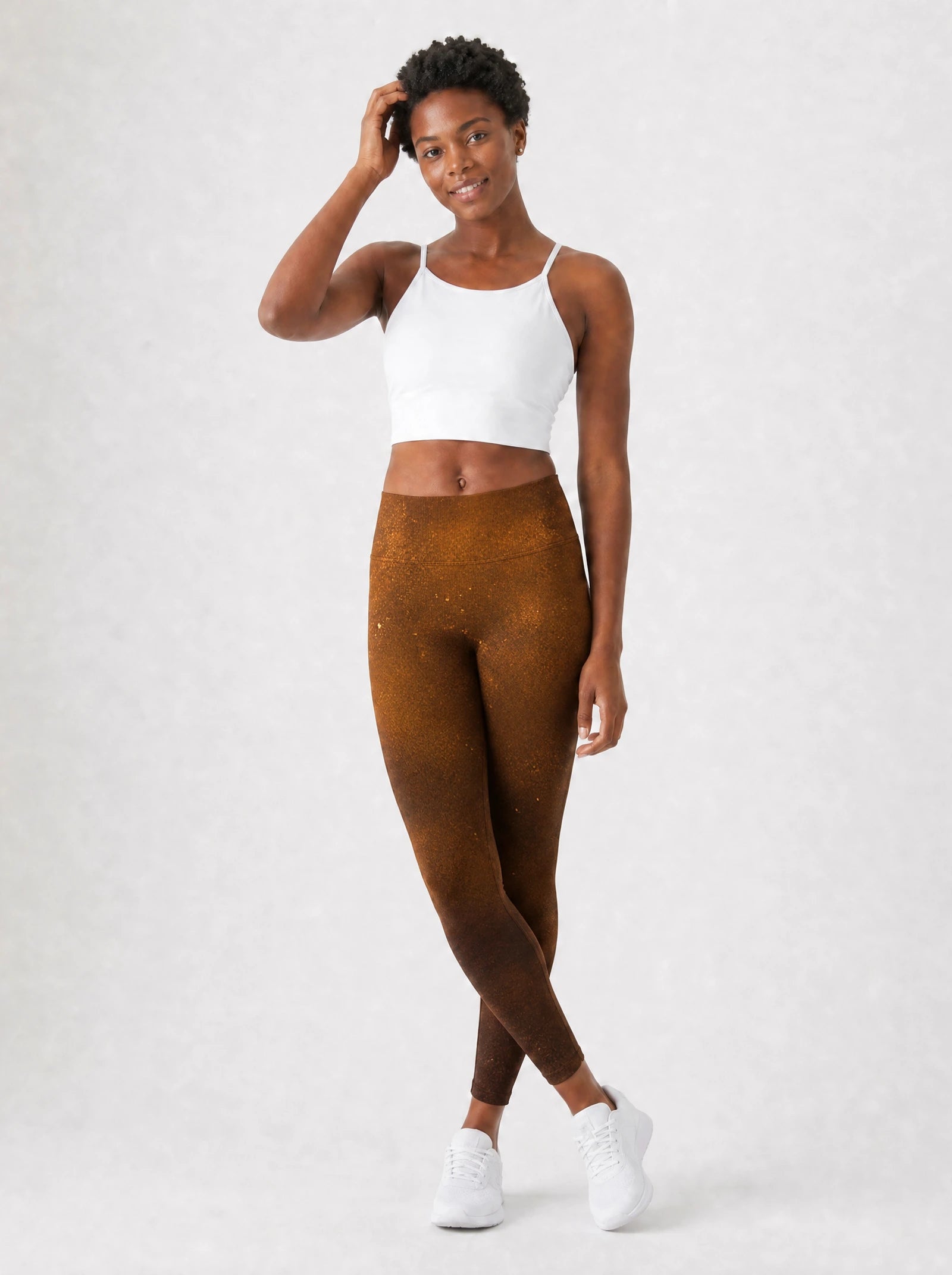 "Zuri" Leggings — full body view on model