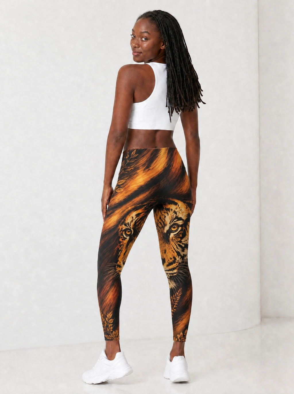 "Moto" Leggings — full body view on model