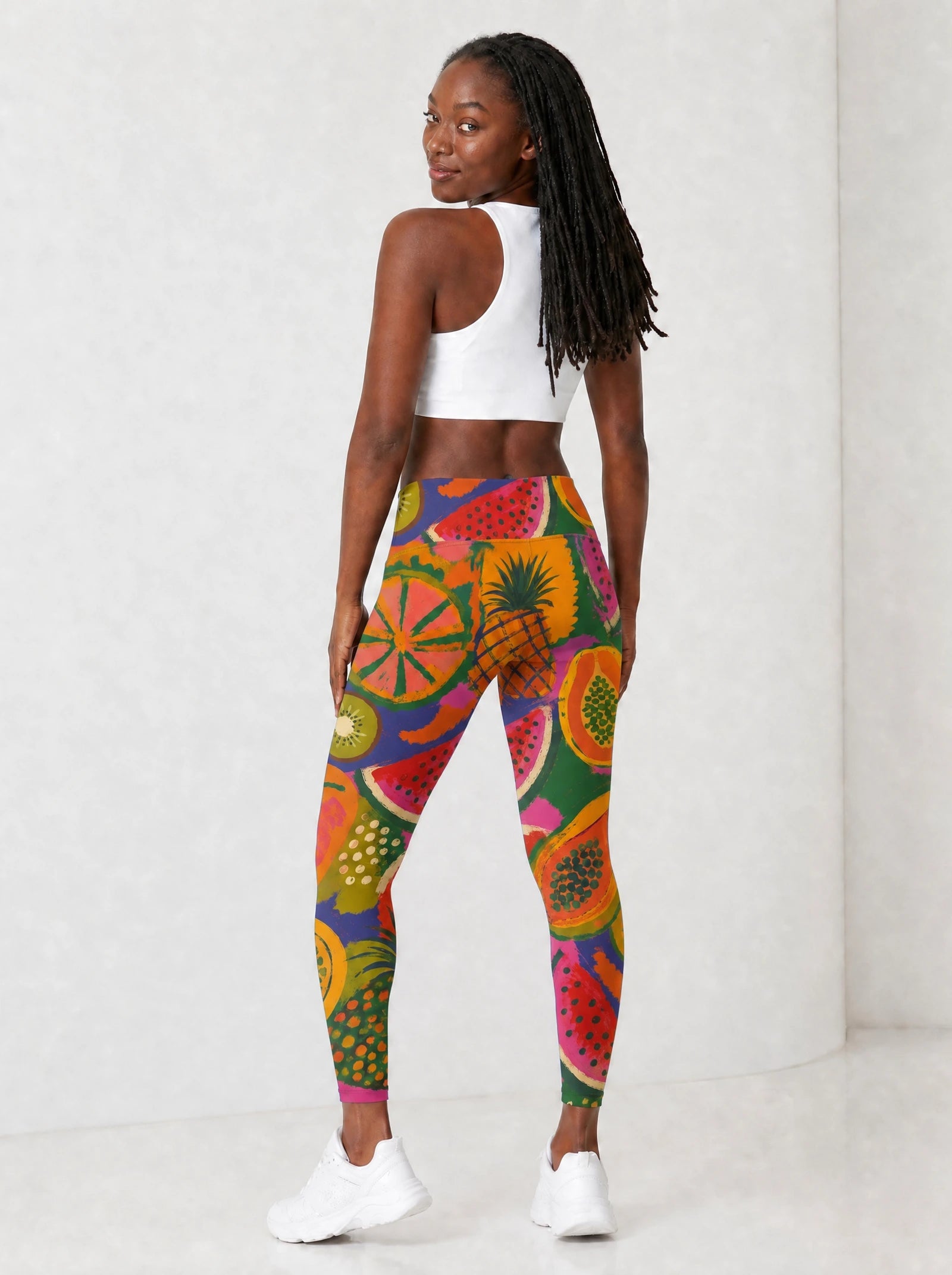 "Matunda" Leggings — full body view on model