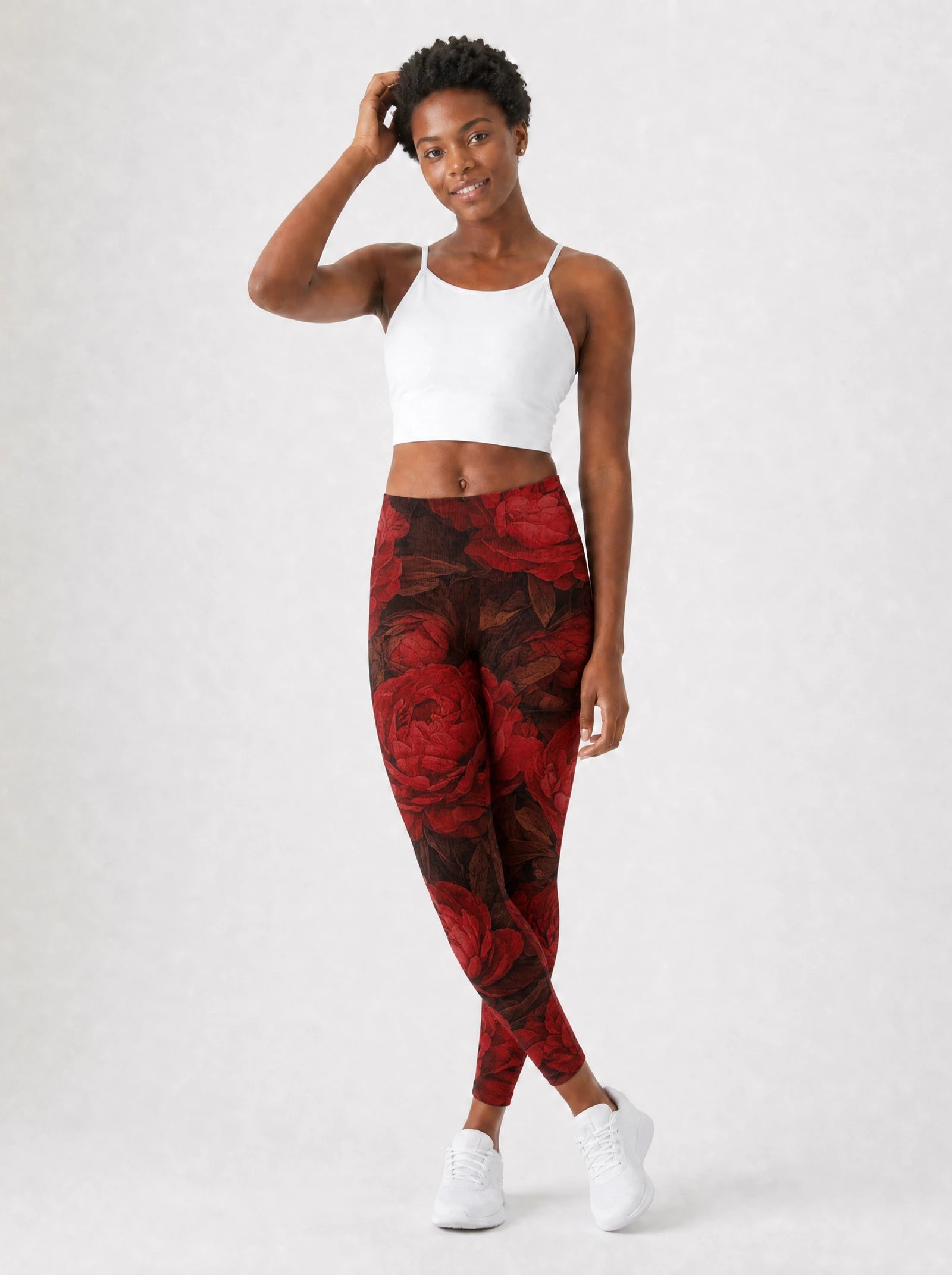 "Tosha" Leggings — full body view on model