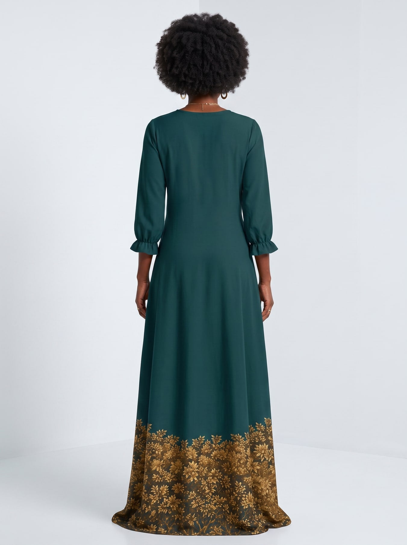 "Imara" Long Sleeve Maxi Dress