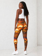 "Kijiji" Leggings — full body view on model