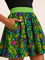 "Zumaridi" Twirl Skirt — close-up of the waistband and side pocket