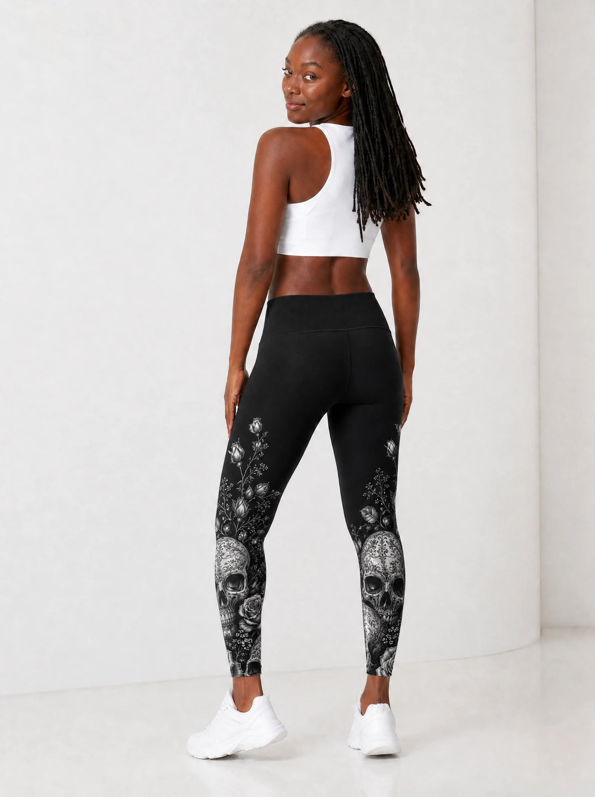 "Mizimu" Leggings — full length on model