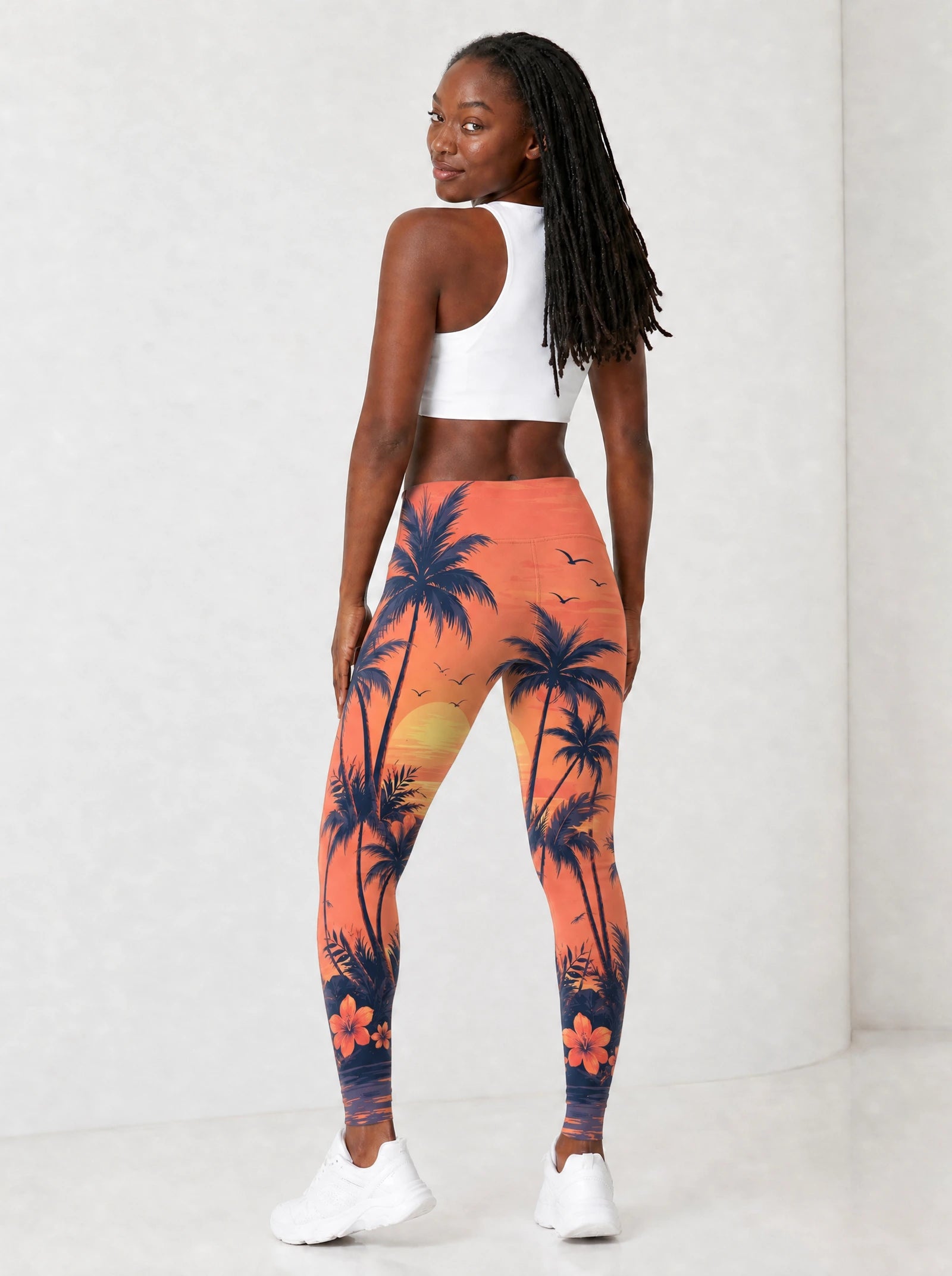 "Machweo" Leggings — full body view on model