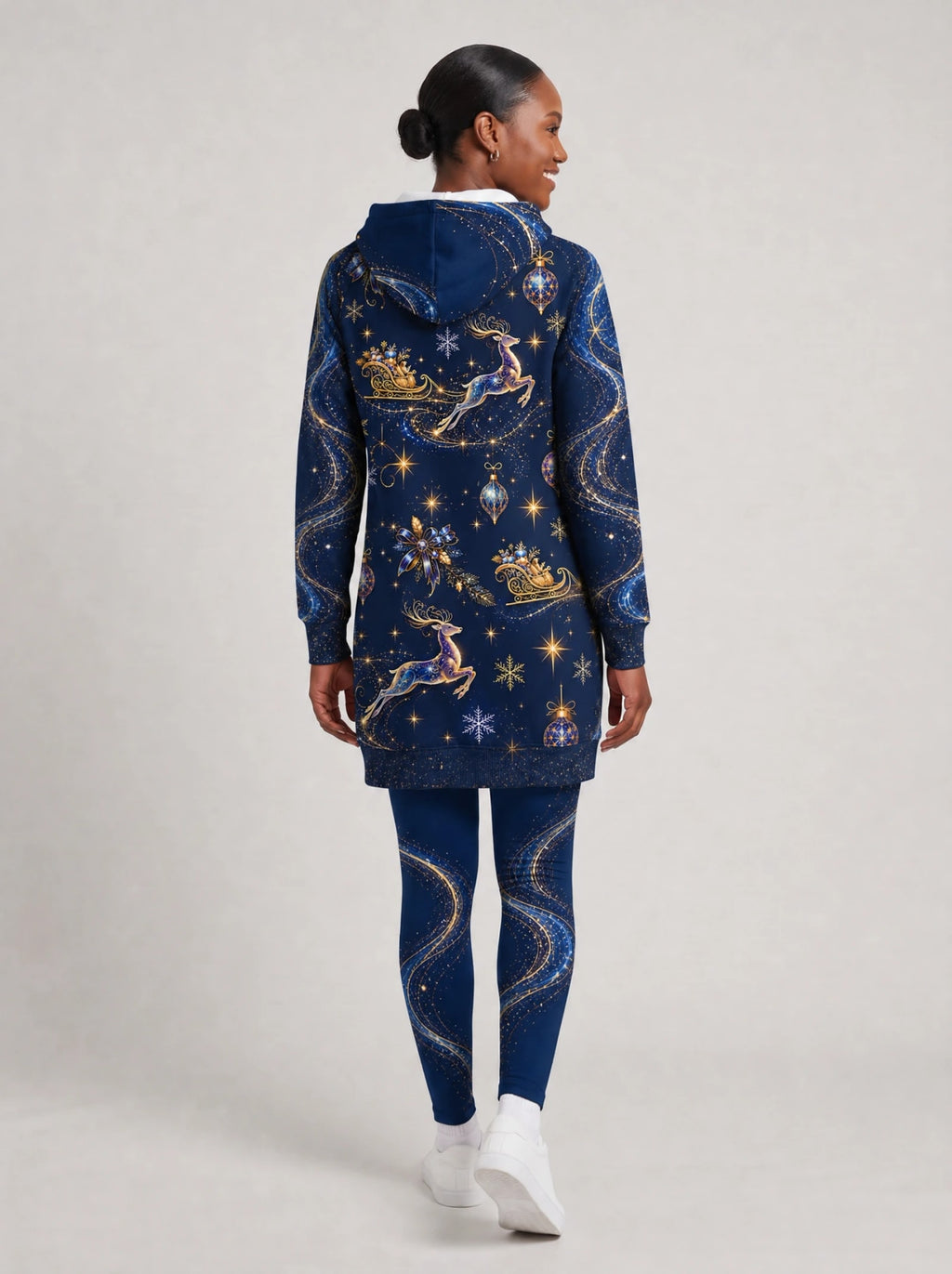"Mbingu" Hoodie Dress