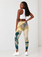 "Wimbi" Leggings — full body view on model