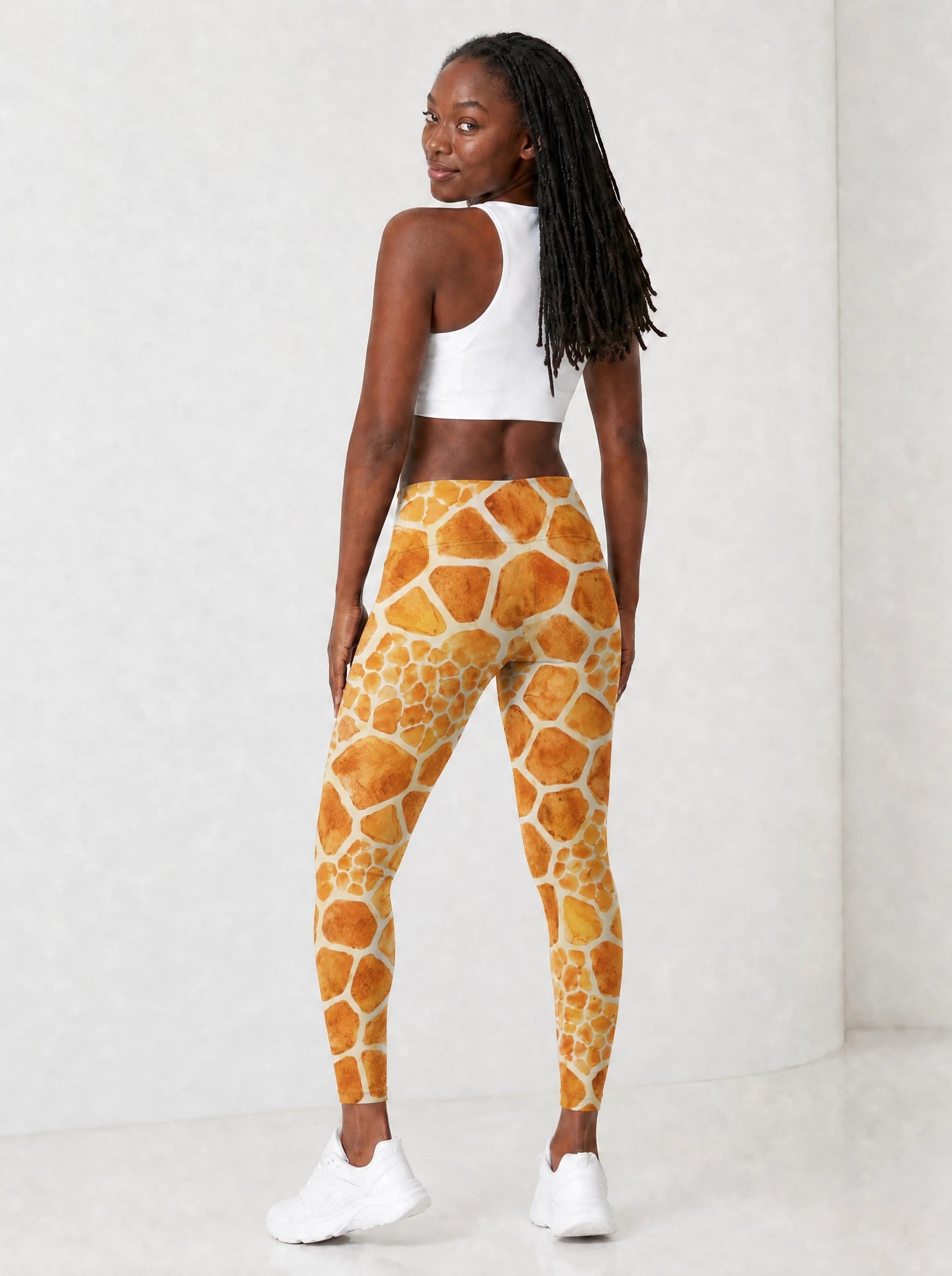 "Twiga" Leggings — full body view on model