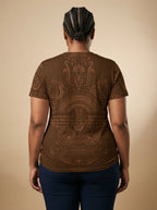 Dope Black Mom V-Neck T-Shirt