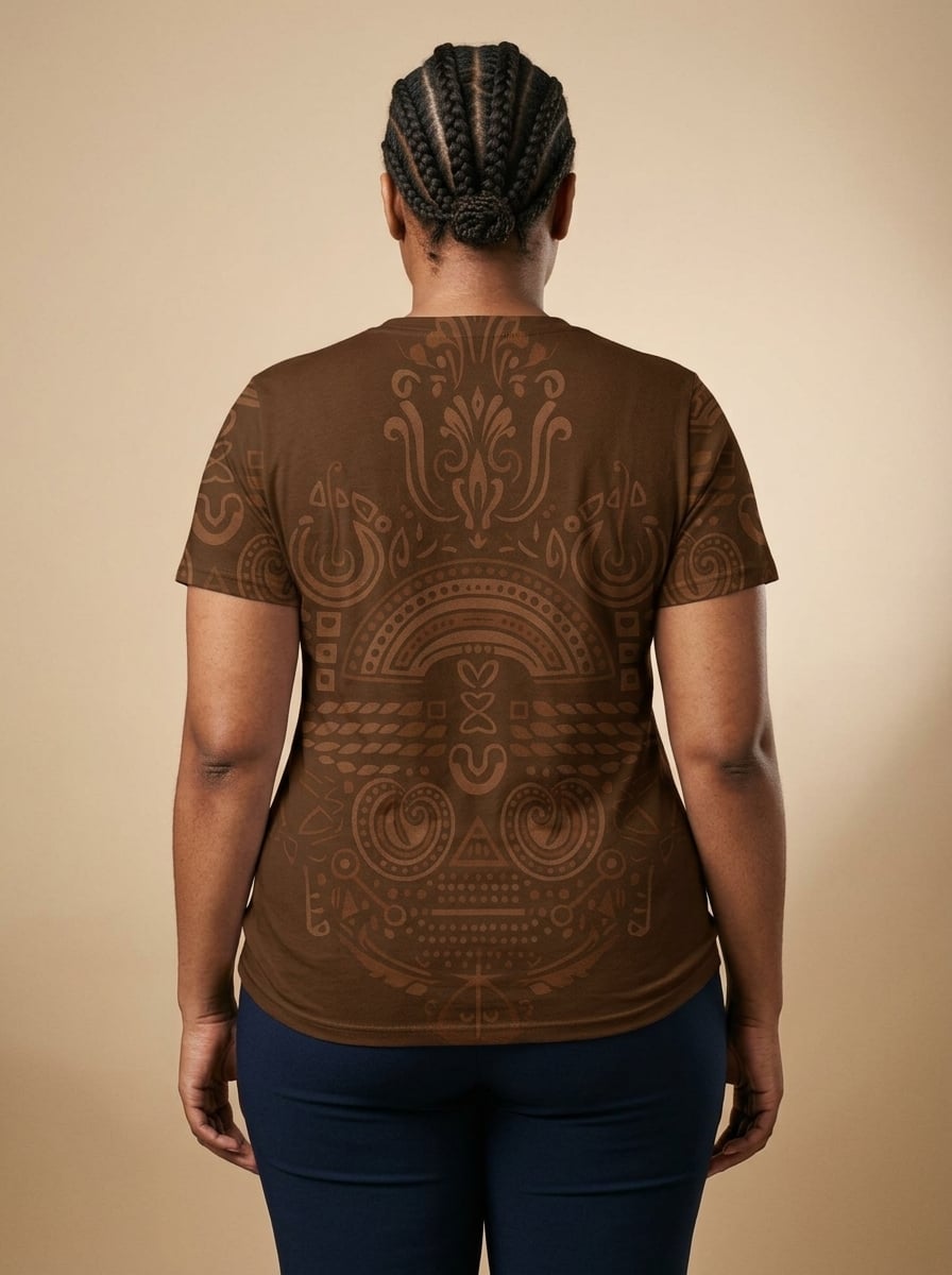 Dope Black Mom V-Neck T-Shirt