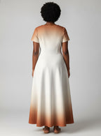"Shine Unbound" Short Sleeve Maxi Dress Promo