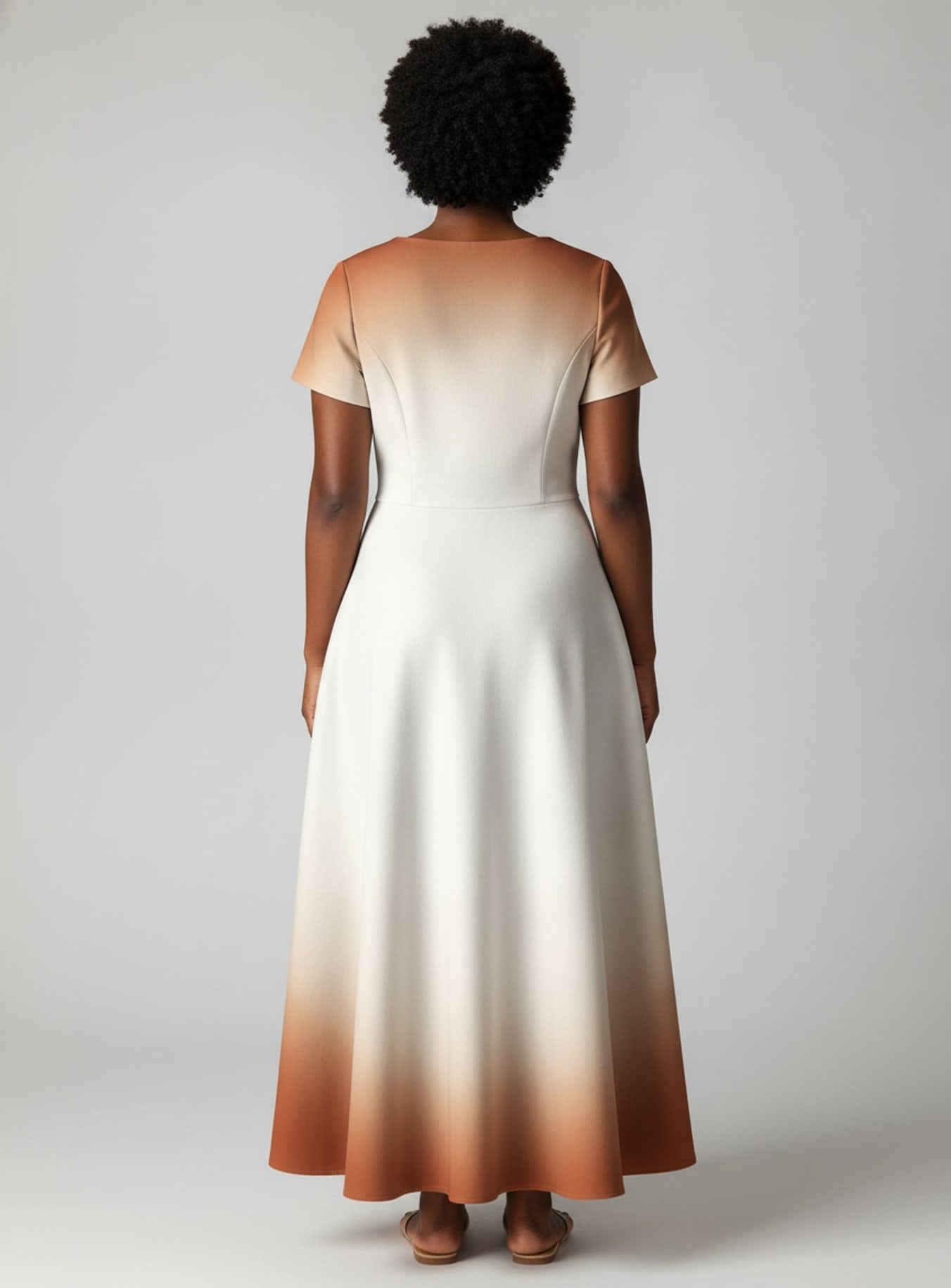 "Shine Unbound" Short Sleeve Maxi Dress