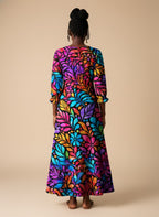 "Rangi" Long Sleeve Maxi Dress
