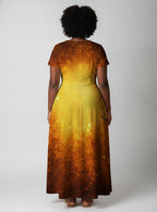 "Affirmed" Short Sleeve Maxi Dress