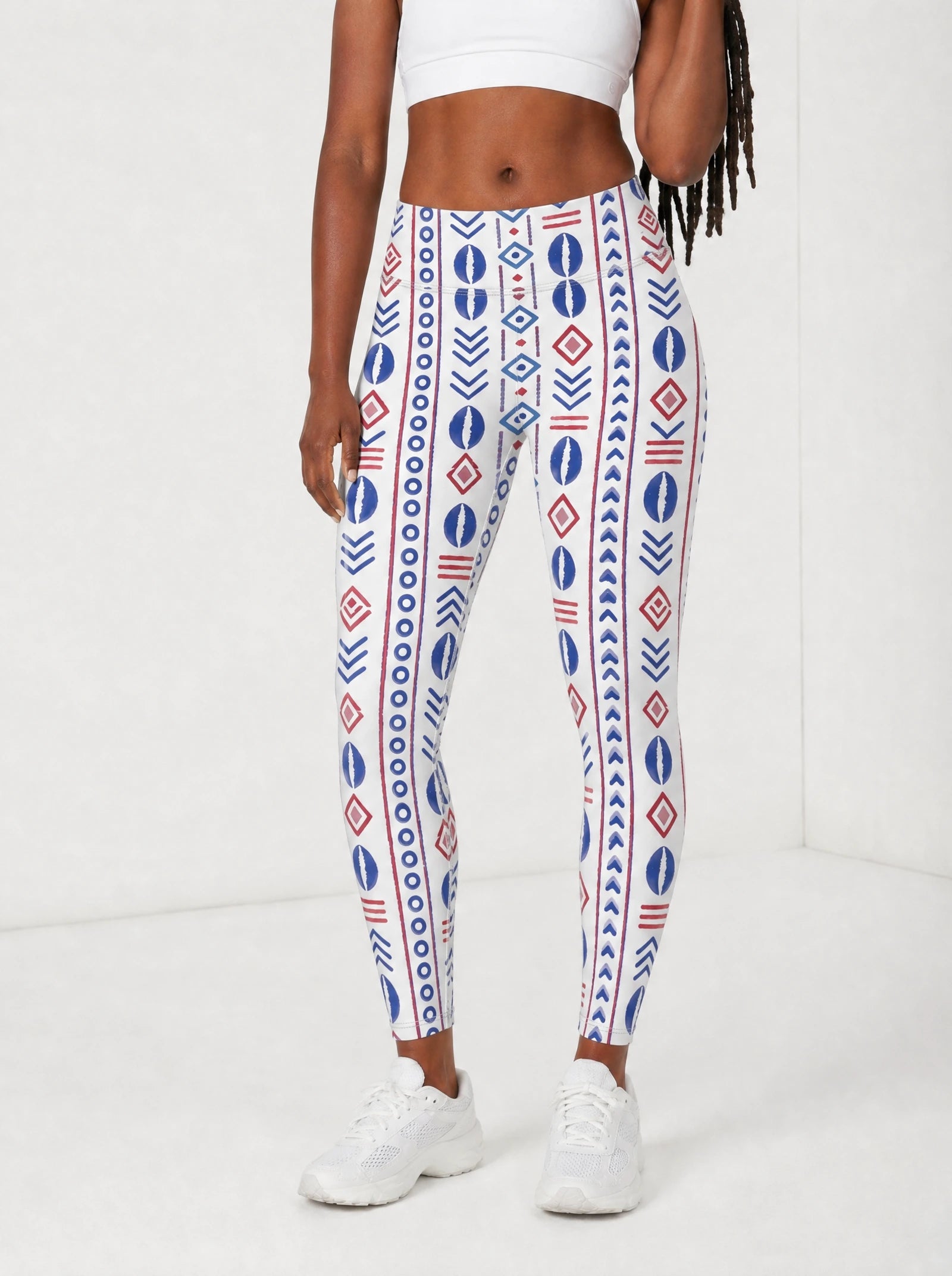 "Uhuru" Leggings — full body view on model