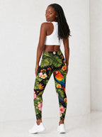 "Kasuku" Leggings — full body view on model