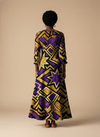 Sheba Long Sleeve Maxi Dress