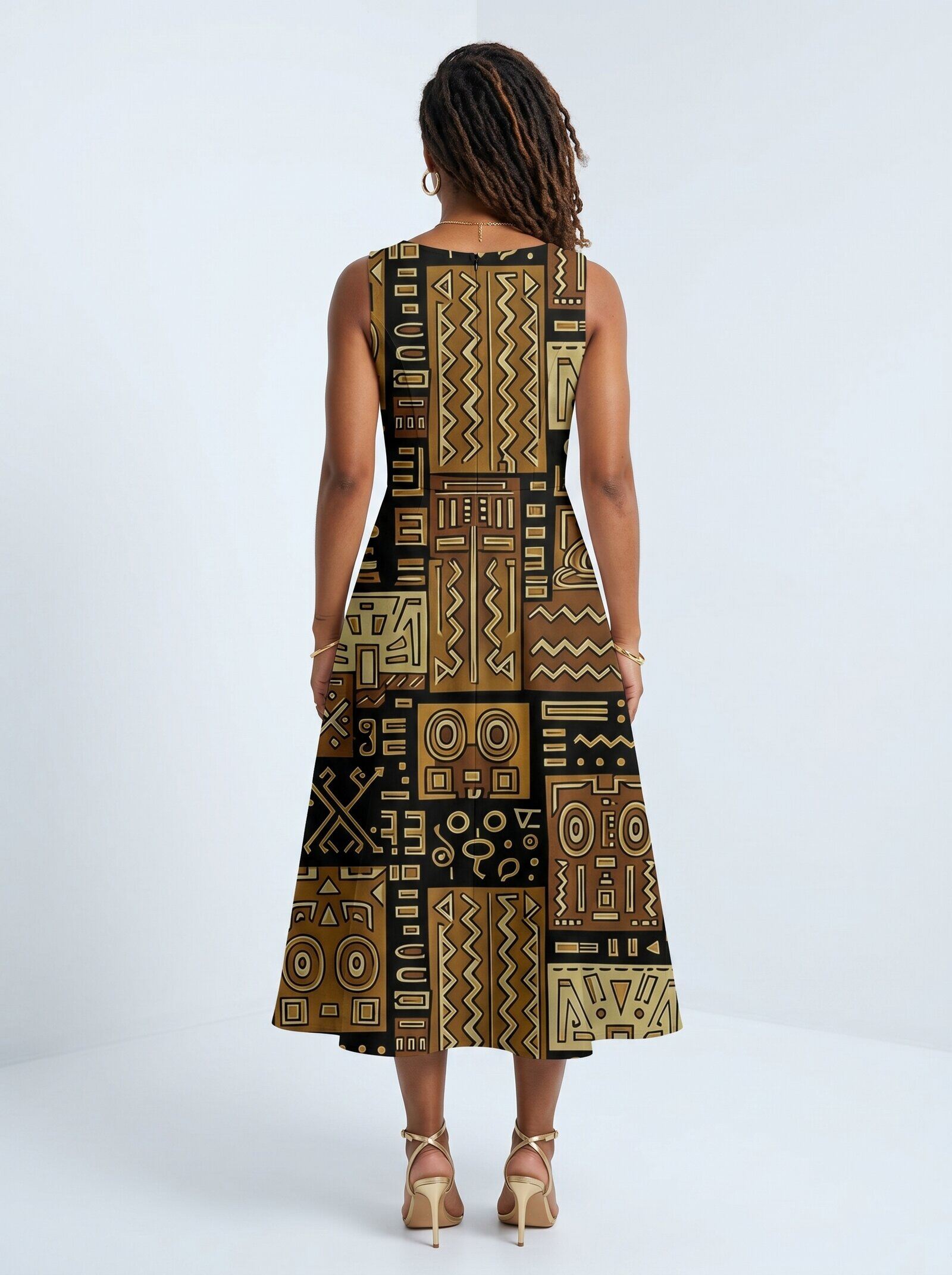 "Sankofa" Corset Dress