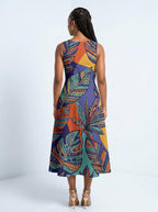 "Majani" Corset Dress