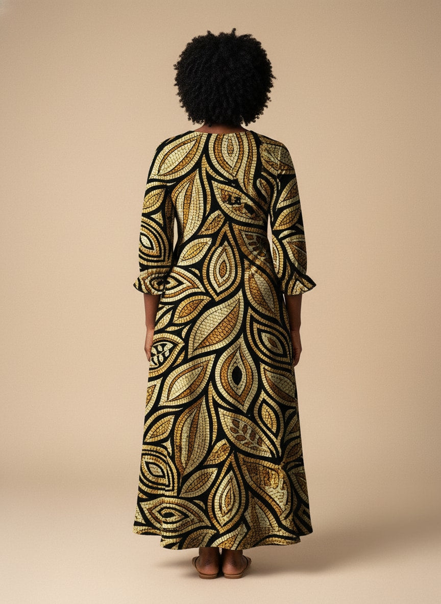 Ashanti Long Sleeve Maxi Dress