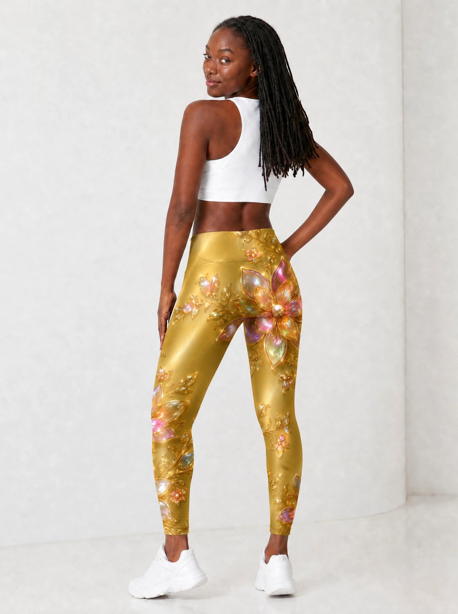 "Angavu" Leggings — full body view on model