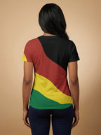 Black History V-Neck T-Shirt