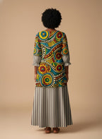"Taji" Long Sleeve Maxi Dress