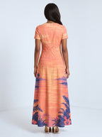 "Machweo" Short Sleeve Maxi Dress Promo