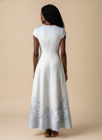 "Neema" Short Sleeve Maxi Dress Promo