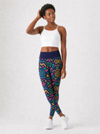 Ubuntu Leggings — full body view on model