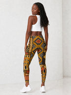 "Ardhi" Leggings — full body view on model