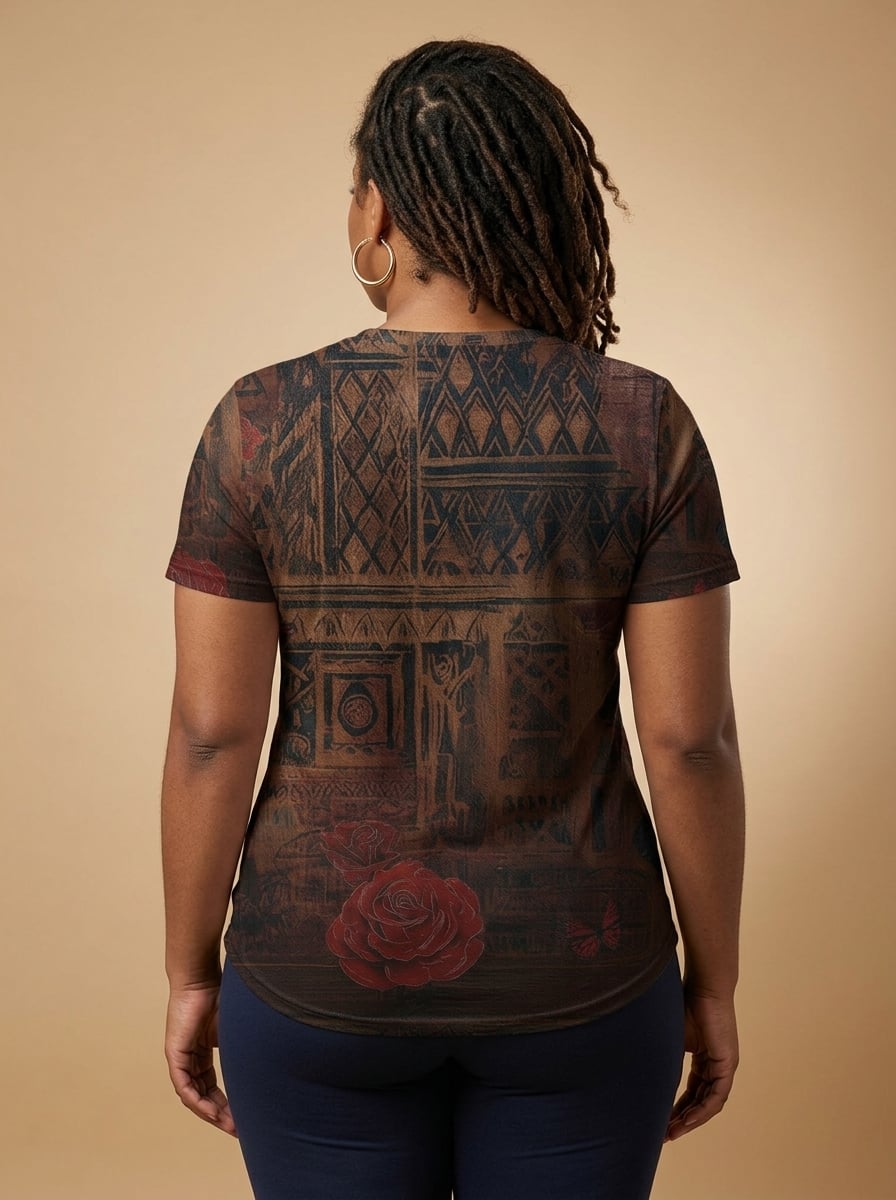 Black Girl Magic V-Neck T-Shirt