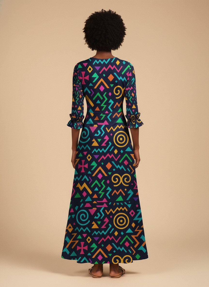 Ubuntu Long Sleeve Maxi Dress