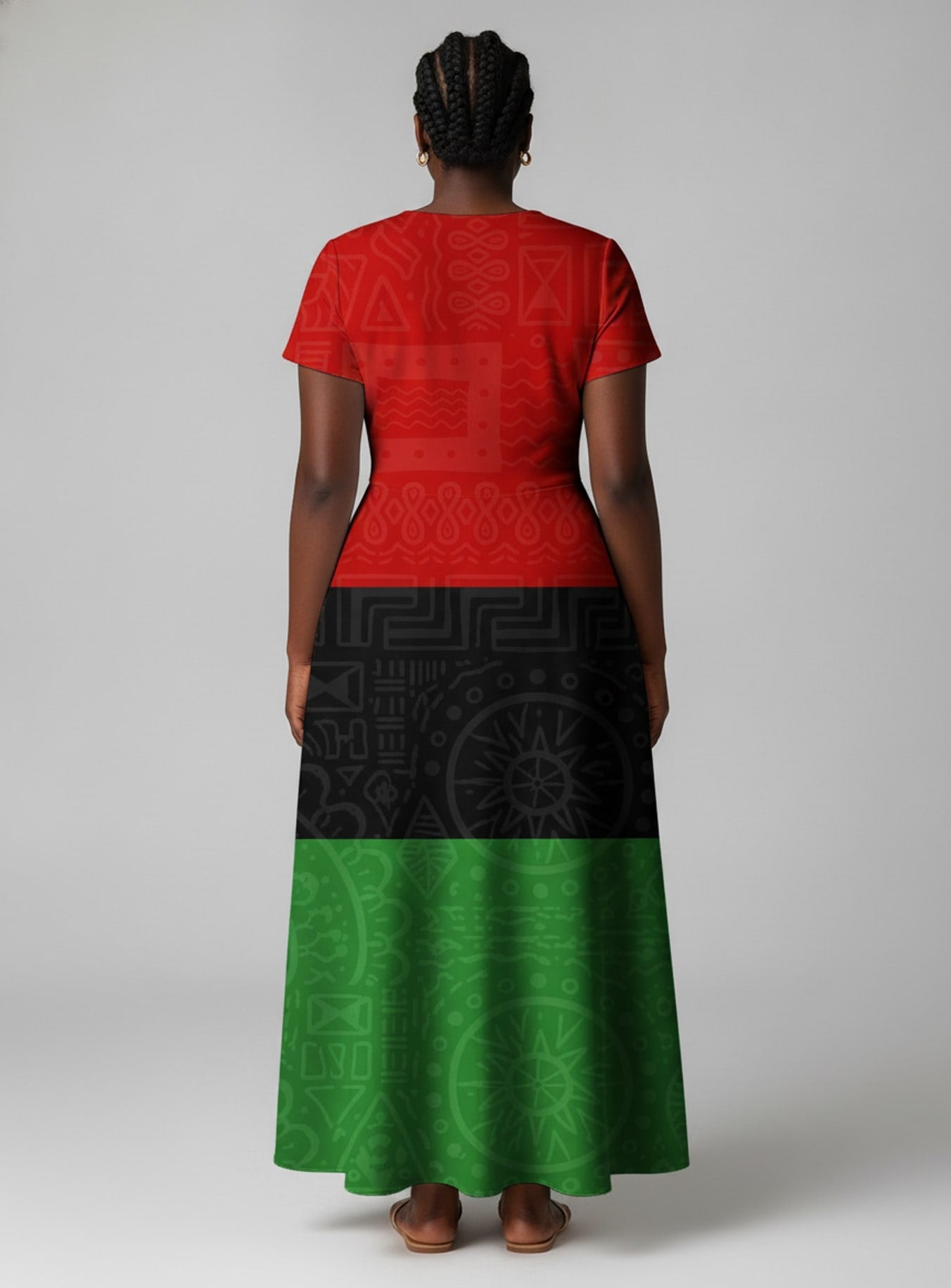Unapologetic Short Sleeve Maxi Dress