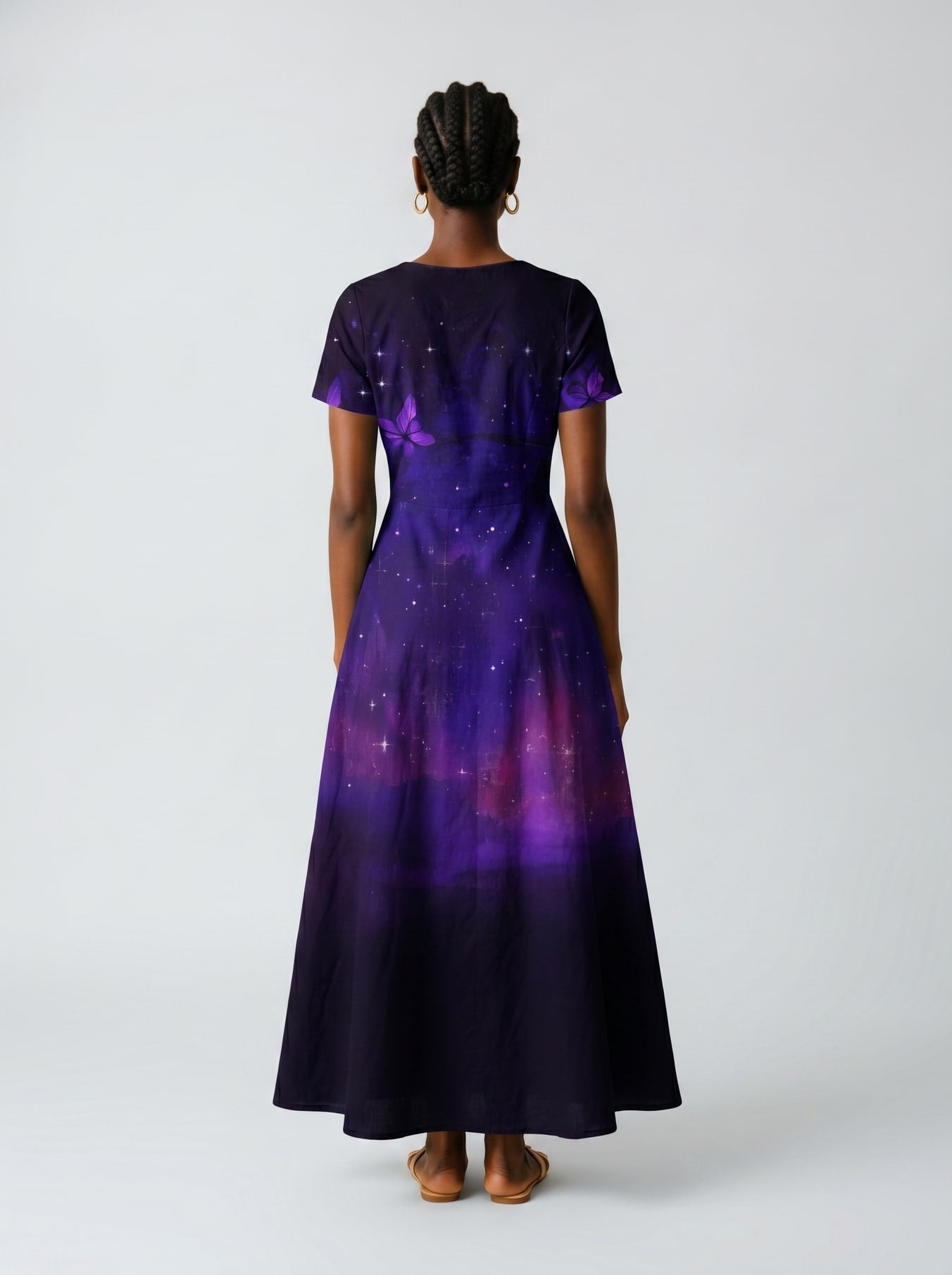 Storm Short Sleeve Maxi Dress