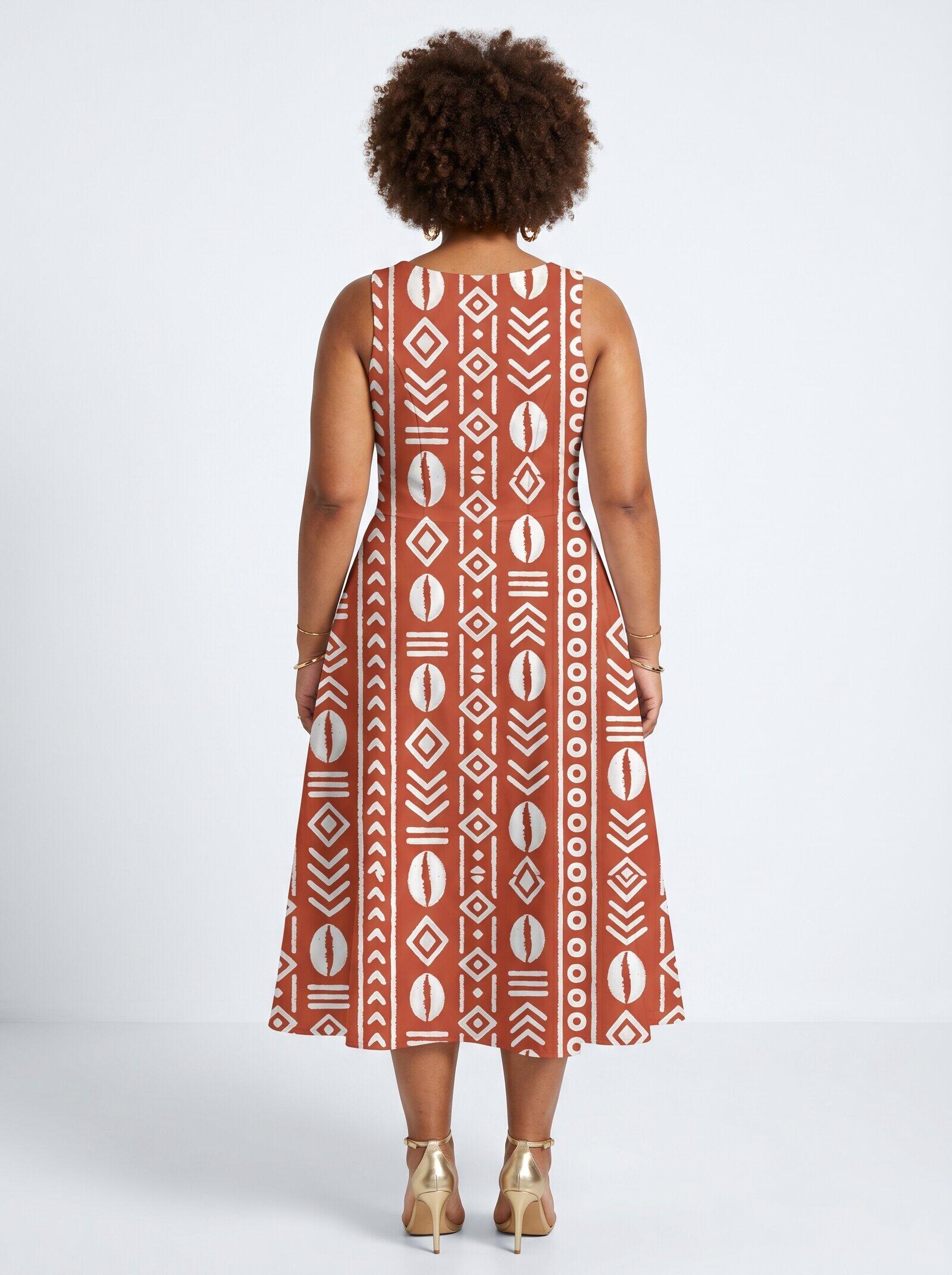 "Oshun Kijani" Corset Dress