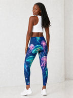 "Bahari" Leggings — full body view on model