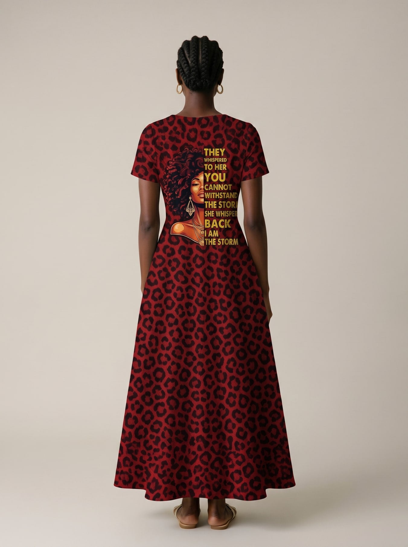 "Unstoppable" Short Sleeve Maxi Dress