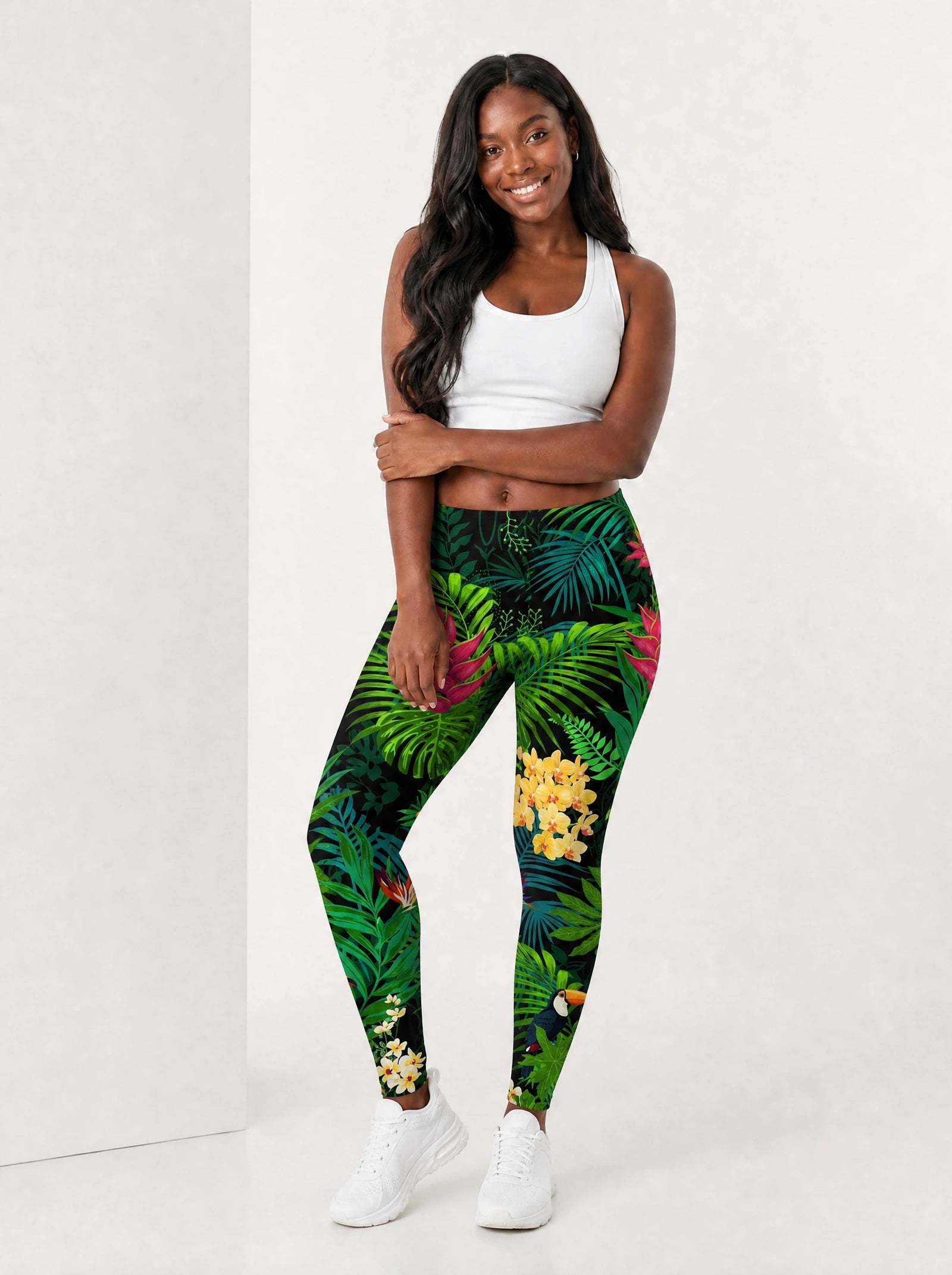 "Kitropiki" Leggings — full body view on model