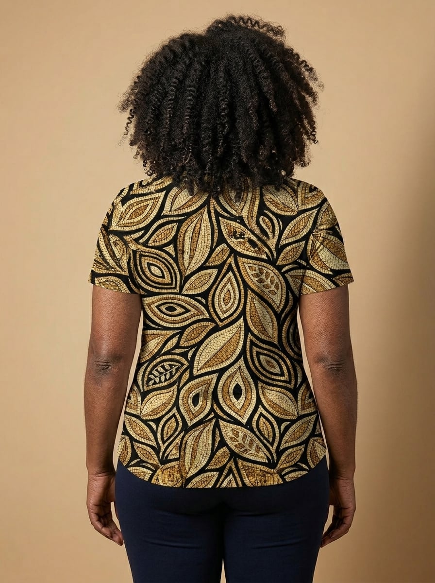 Ashanti V-Neck T-Shirt