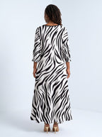 "Milia" Long Sleeve Maxi Dress