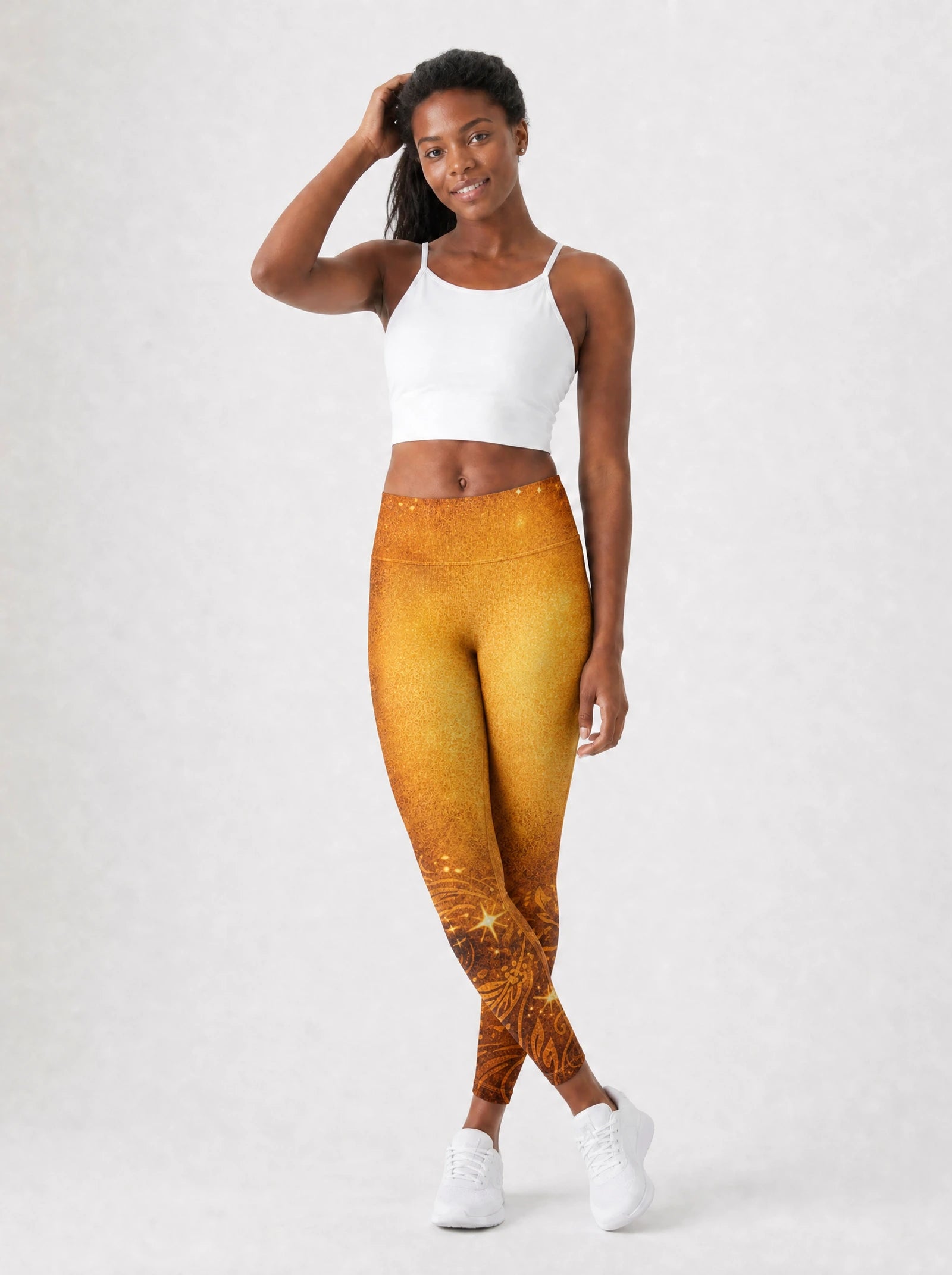 Amara Leggings — full body view on model