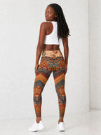 "Uzuri" Leggings — full body view on model