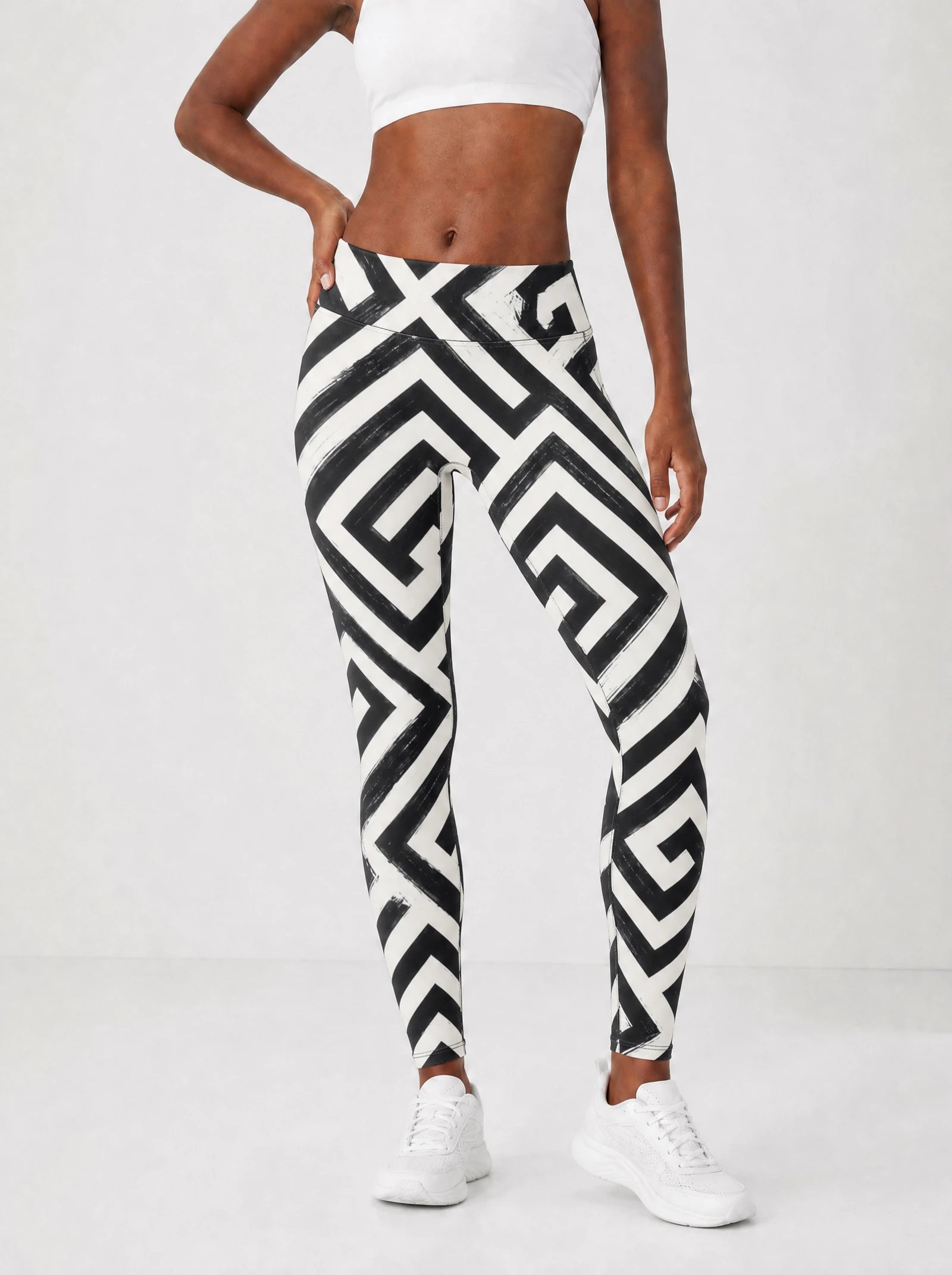 Zamu Leggings — full body view on model