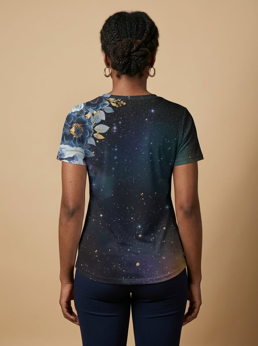 Nyota V-Neck T-Shirt