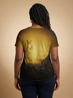 "Imani" V-Neck T-Shirt