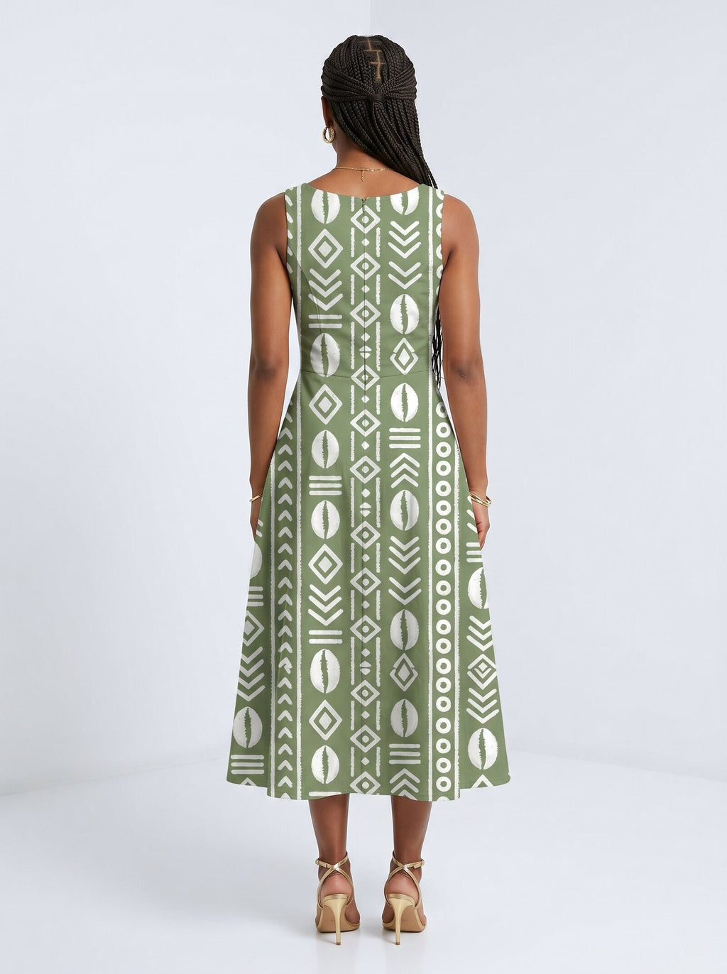 Oshun Verde Corset Dress