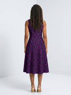 "Purple Leopard" Corset Dress Promo