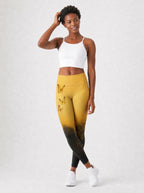 "Imani" Amber Leggings — full body view on model